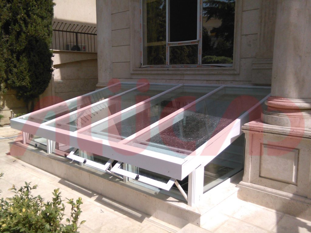 سقف اسکای شیشه ای لایت
